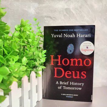 Homo Deus книга англійською Юваль Харарі м'яка обкладинка BG17125 фото