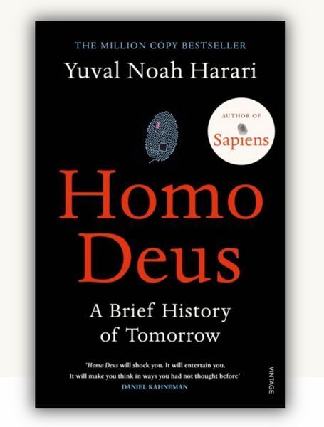 Homo Deus книга англійською Юваль Харарі м'яка обкладинка BG17125 фото