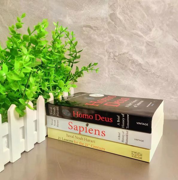 Homo Deus книга англійською Юваль Харарі м'яка обкладинка BG17125 фото