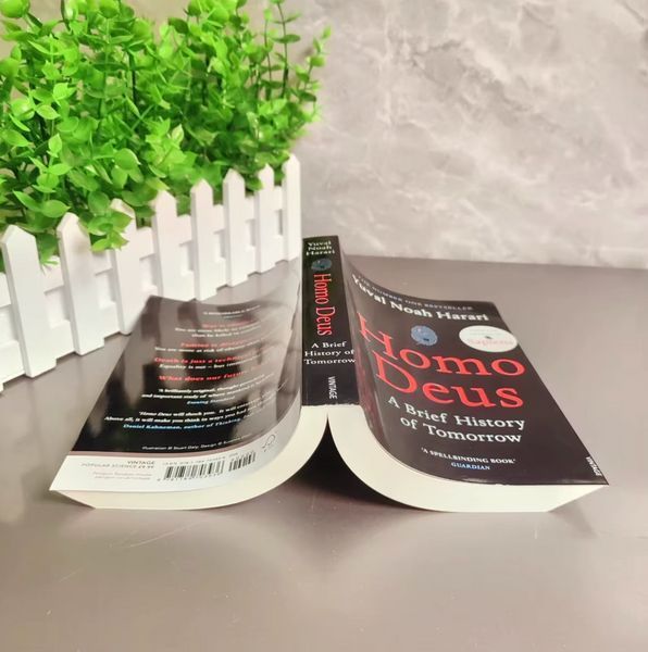Homo Deus книга англійською Юваль Харарі м'яка обкладинка BG17125 фото
