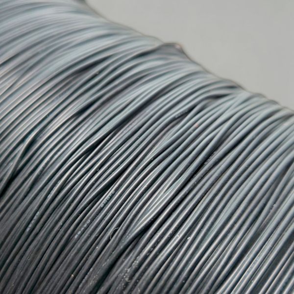 Провід силіконовий 28 awg кабель 0,08mm&sup2; луджений багатожильний чорний EM18076 фото
