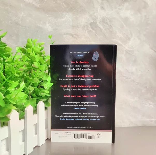Homo Deus книга англійською Юваль Харарі м'яка обкладинка BG17125 фото