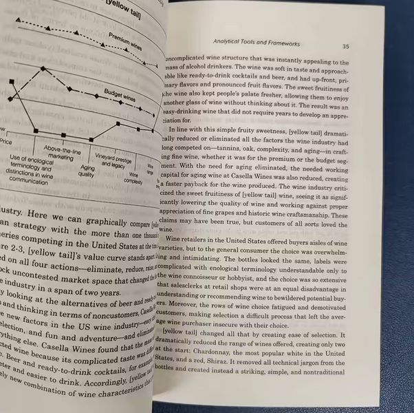 Книга англійською Blue Ocean Strategy В. Чан Кім і Рене Моборн м&rsquo;яка обкладинка BG1793 фото