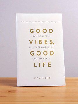 Мотивационная книга Good Vibes Good Life Векс Кинг мягкий переплет BG1794 фото