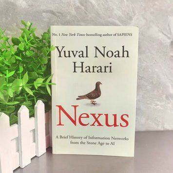 Книга Nexus Yuval Noah Harari англійською історія технологій і ШІ BG17126 фото