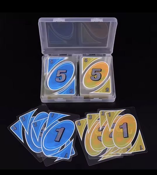Карточная игра UNO H2O водостойкая семейная версия в пластиковом кейсе BG1768 фото