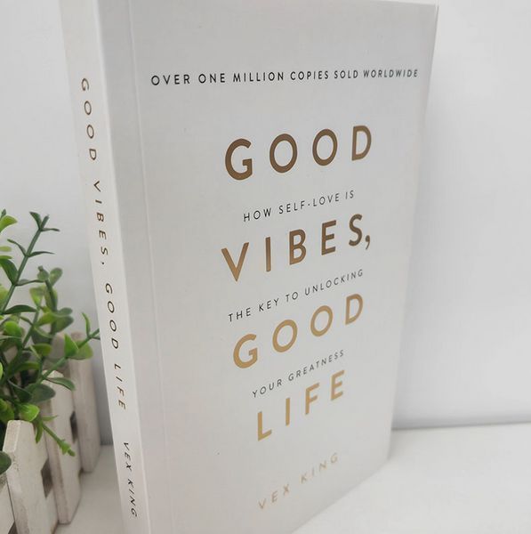 Мотиваційна книга Good Vibes Good Life Векс Кінг м'яке переплетення BG1794 фото