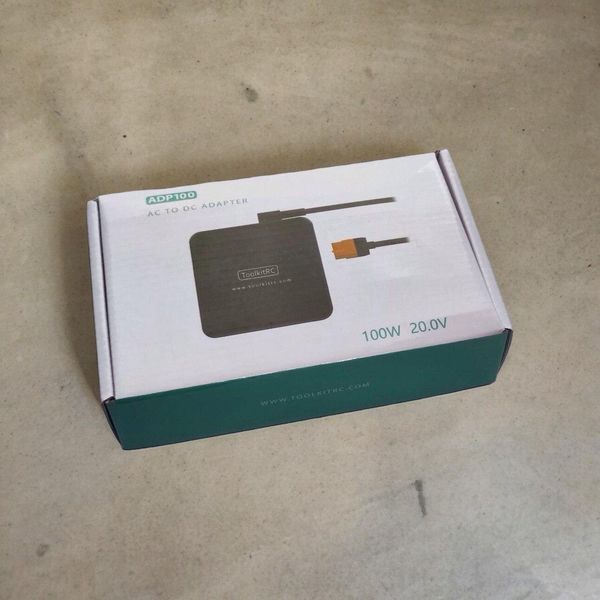 Блок питания ToolKitRC ADP100 с XT60 разъёмом 100 Вт для зарядных устройств Li06011 фото