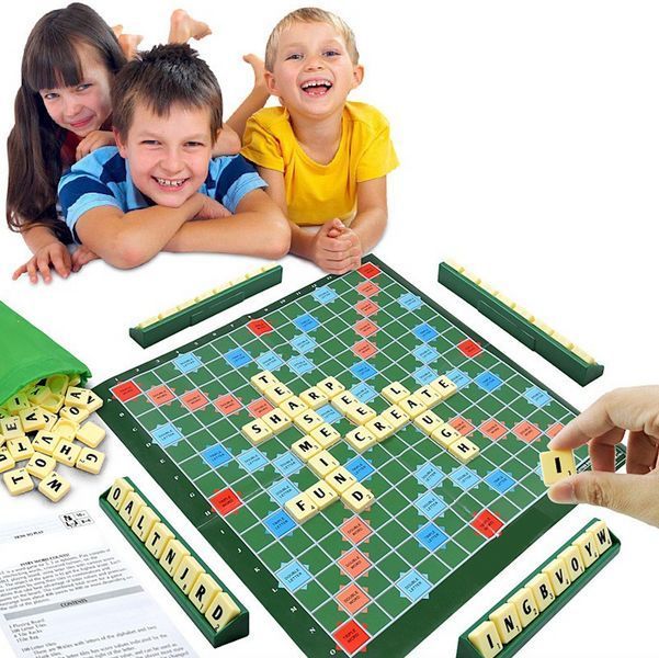 УЦІНКА! Настільна сімейна гра у слова Scrabble Original англійською мовою BG17103C фото