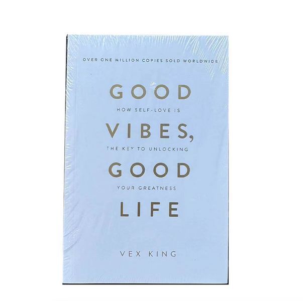 Мотиваційна книга Good Vibes Good Life Векс Кінг м'яке переплетення BG1794 фото
