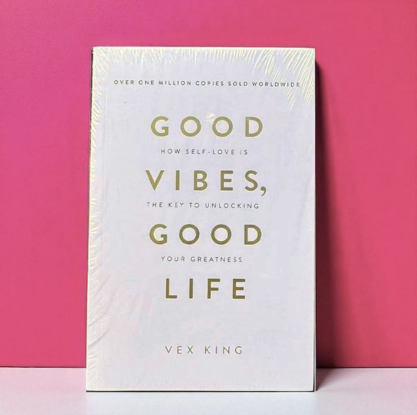 Мотиваційна книга Good Vibes Good Life Векс Кінг м'яке переплетення BG1794 фото
