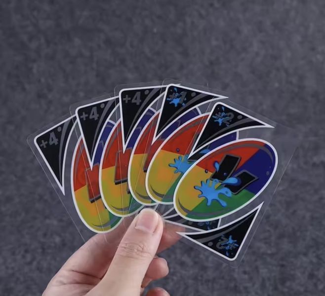Карточная игра UNO H2O водостойкая семейная версия в пластиковом кейсе BG1768 фото