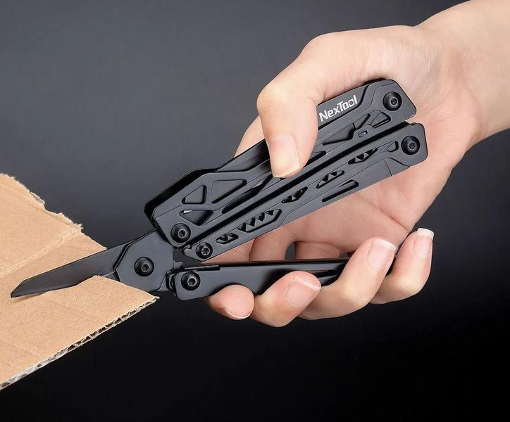 Походный мультиинструмент Xiaomi Nextool Black Knight 11 в 1 с плоскогубцами T09010 фото