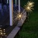Садовые светодиодные гирлянды фейерверк 150 LED на солнечной батарее 2 шт теплое свечение G03110A фото 5