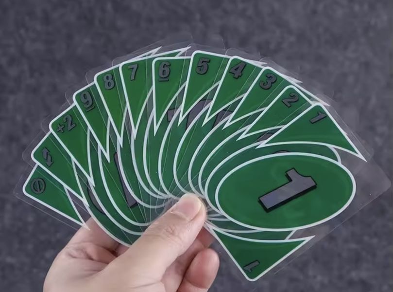 Карточная игра UNO H2O водостойкая семейная версия в пластиковом кейсе BG1768 фото